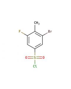 Astatech 3-BROMO-5-FLUORO-4-METHYLBENZENESULFONYL CHLORIDE; 0.25G; Purity 95%; MDL-MFCD28538664